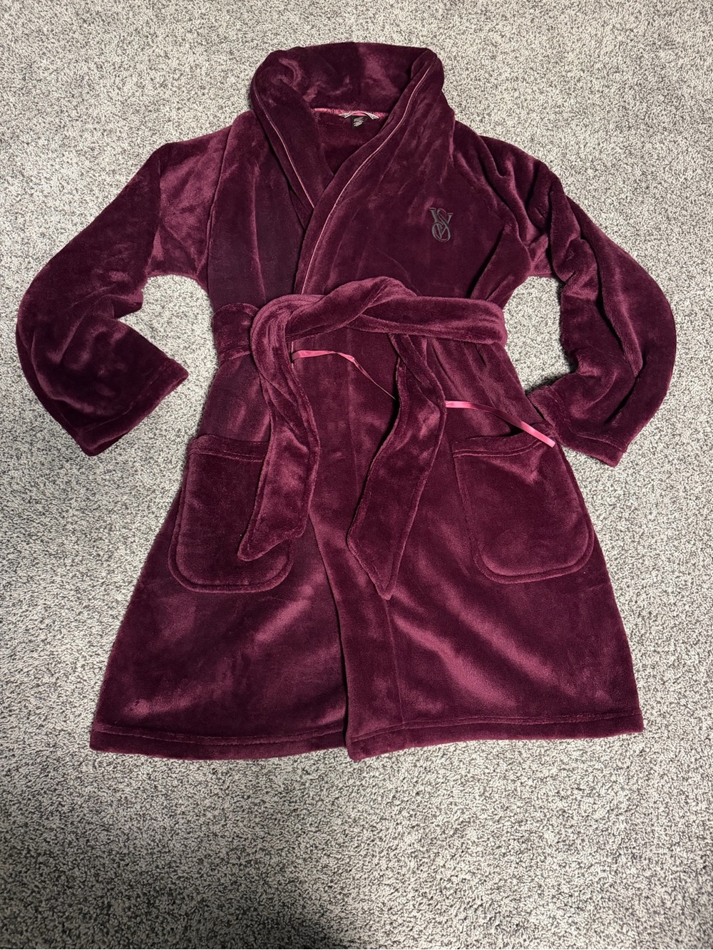 Plush robe